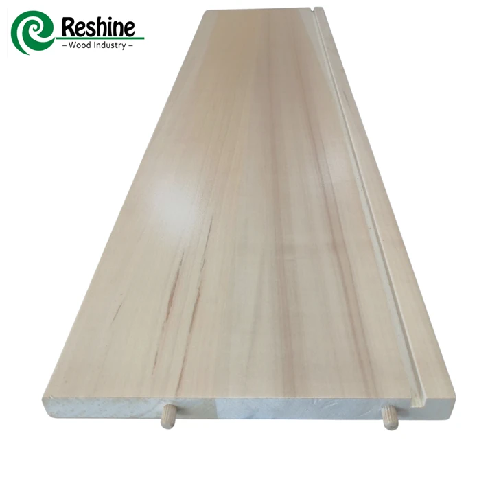 Tablero lateral de cajón de álamo pintado con rayos UV de madera de grandes ligas