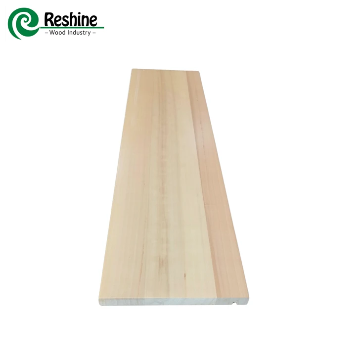 Tablero lateral de cajón de álamo de madera personalizado