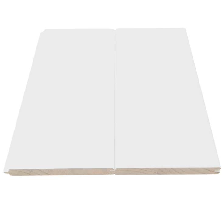 Panel de pared de madera imprimada blanca de alta calidad