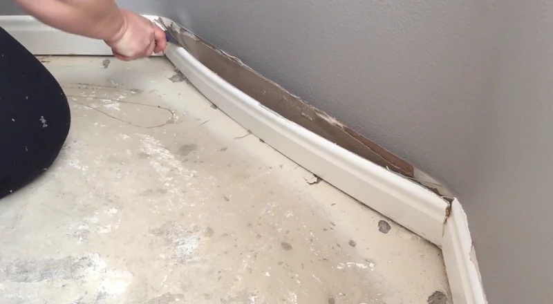 Remove the Old Baseboards