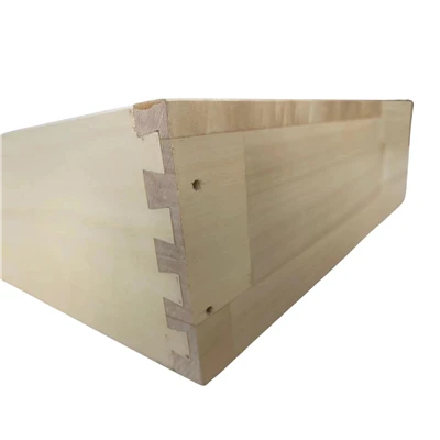 Tablero lateral de cajón de álamo de madera resistente a la humedad