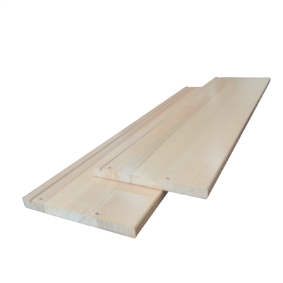 Tablero lateral de cajón de álamo de madera maciza