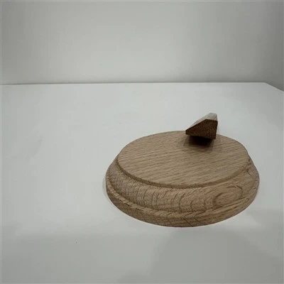 Piezas de escalera de madera maciza Tapa de madera para decoración