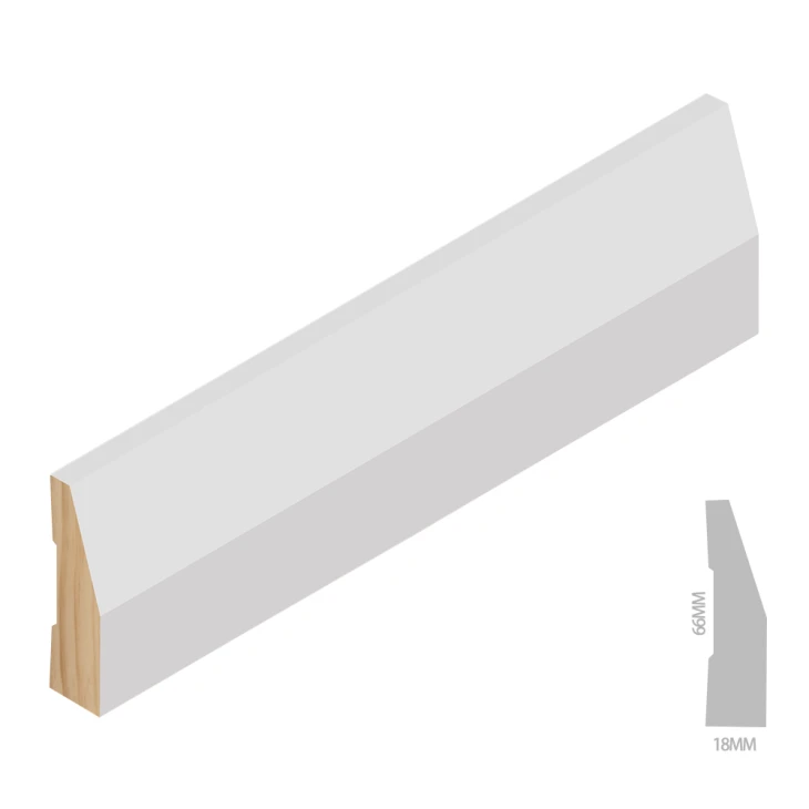 Primed Wooden Skirting Board