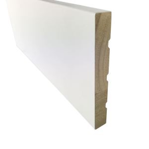 Jamba de puerta plana de madera