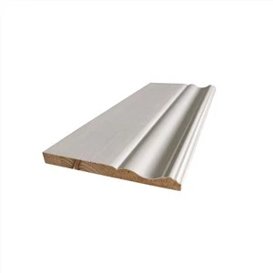 Moldura de madera de pino con imprimación blanca Fabricantes