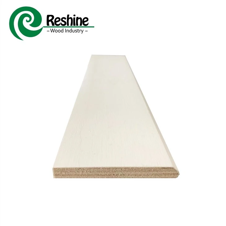 White Primed MDF LVL Molding Skriting